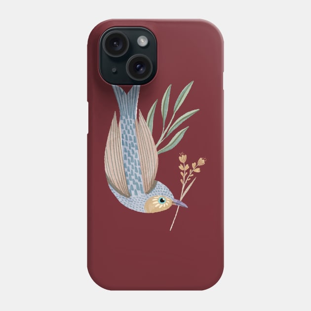 Bird Branch Phone Case by Rebelform