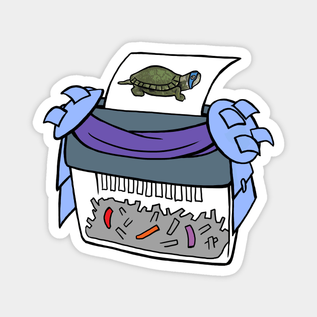 Shredder finally get those Turtles Magnet by spookyruthy