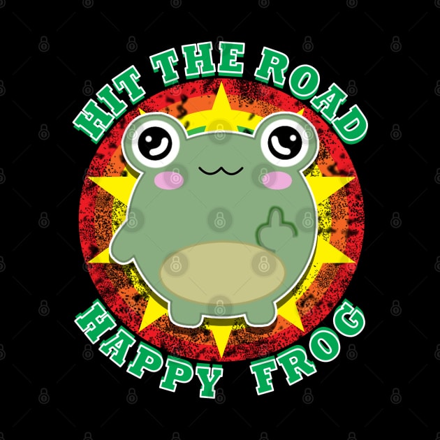 Hit The Road Happy Frog by FantasySam01