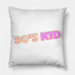 90s kid Pillow