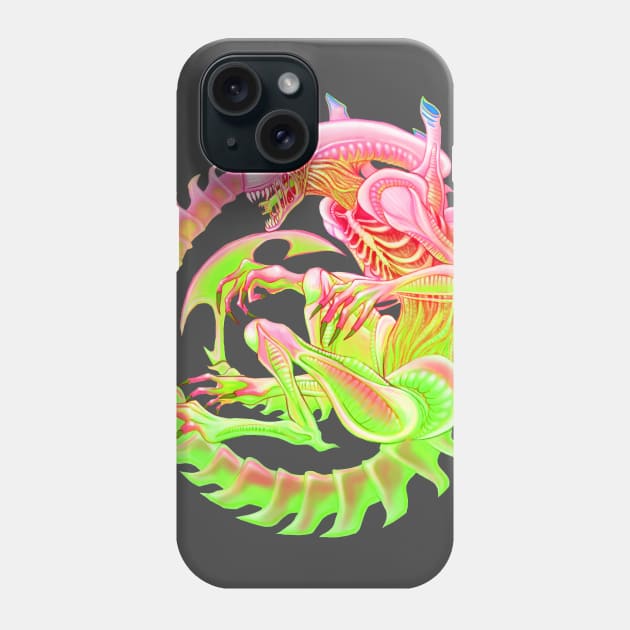 Xenomorph - Alt Color Phone Case by Bethaliceart