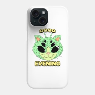 Trippy Alien Cat Phone Case