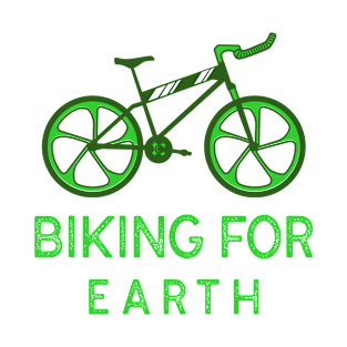 Biking For Earth, Cyclist T-Shirt