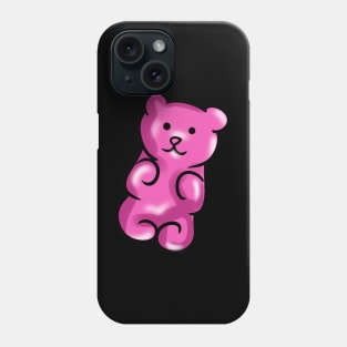 Cute Pink Gummy Bear Phone Case