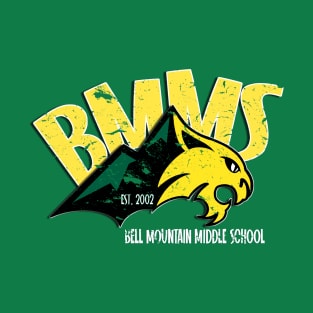 BMMS Bobcats Distressed T-Shirt