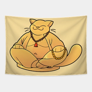 Buddha Cat Tapestry