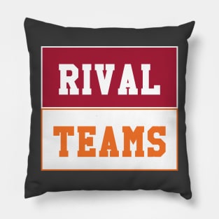 Rival Teams | Alabama vs Tennessee Pillow