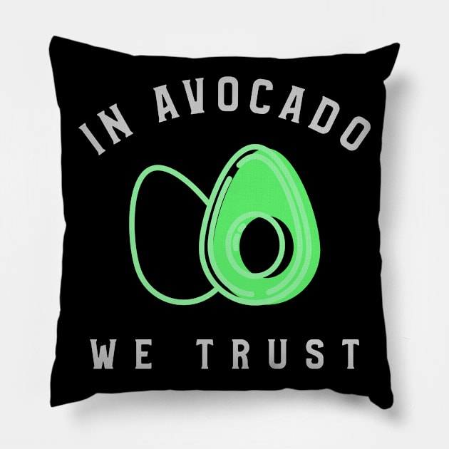 Avocado Lover, Avocado Addict Pillow by Herbivore Nation - Vegan Gifts