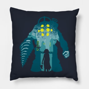 Underwater City Pillow