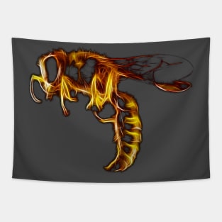 Bee Gold Tapestry
