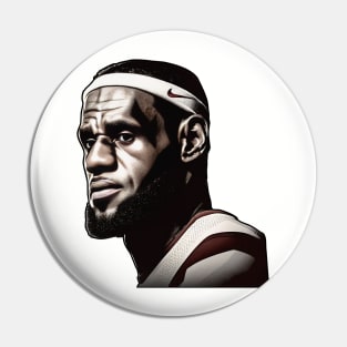 Lebron King James Pin