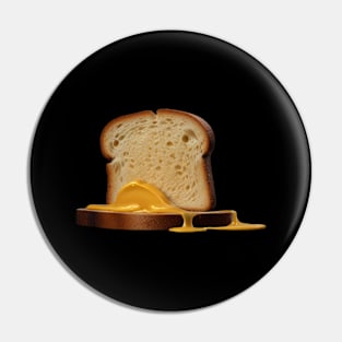 Cheese Vintage Since Established Yummy Kawaii Sandwich Toast Bread Pin