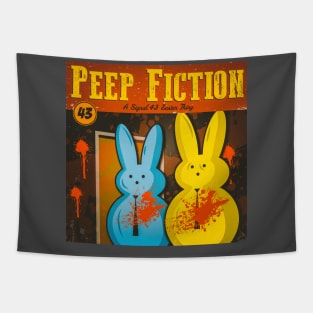 Peep Fiction Tapestry