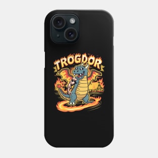 Trogdor the Burninator Dragon Phone Case