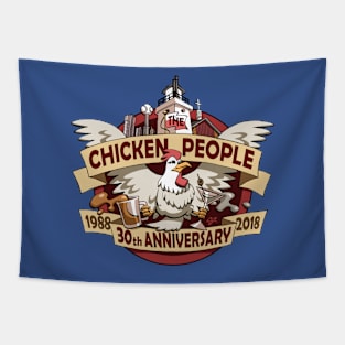 Chicken People Tapestry