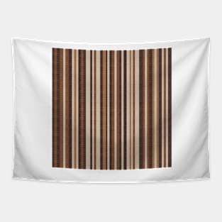 Earth tones stripes Tapestry