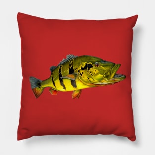 PEACOCK BASS Pillow