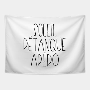 Soleil Pétanque Apéro Tapestry