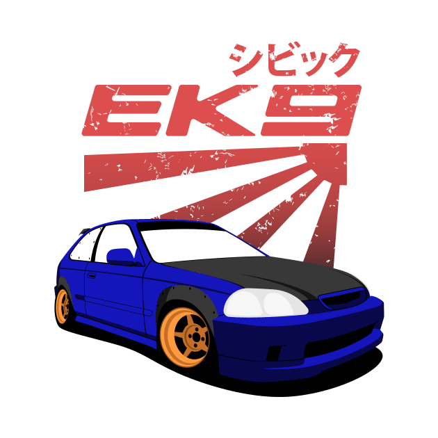 Honda Civic EK9 by LumassDesign