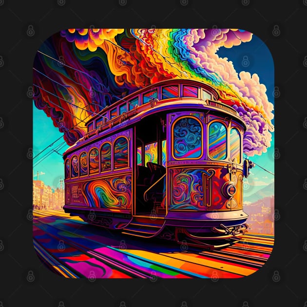 San Francisco Cable Car v2 (no text) by AI-datamancer