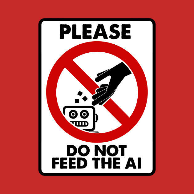 Please Do Not Feed The AI by Jo3bot