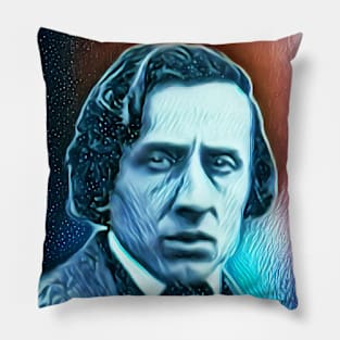 Frédéric Chopin Abstract Portrait | Frédéric Chopin Artwork 5 Pillow