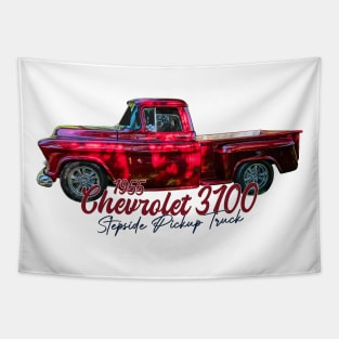 1955 Chevrolet 3100 Stepside Pickup Truck Tapestry