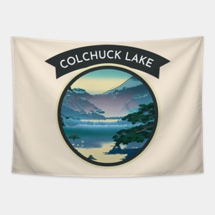 Cool Vintage Colchuck Lake For Mountain Hiking Backpacker Lover Tapestry