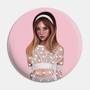 Suki  60s Heart Pin