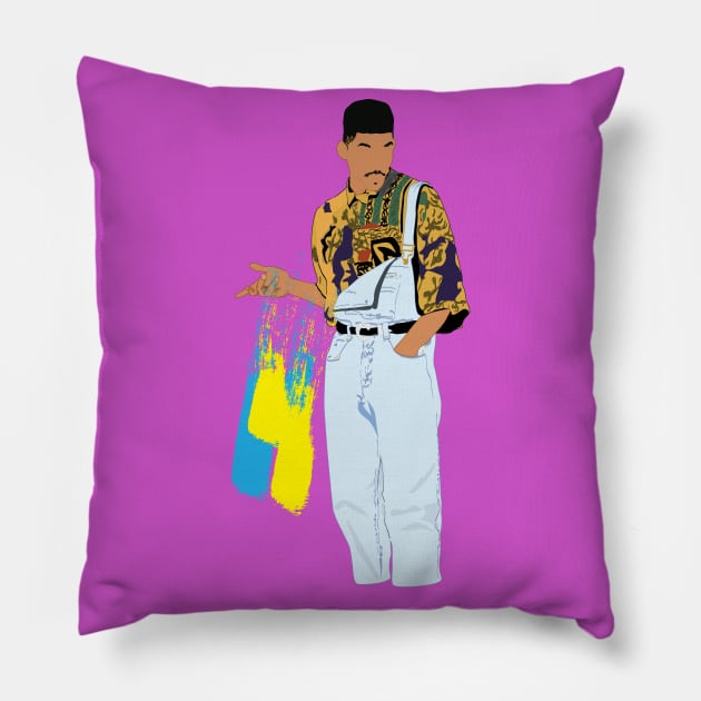 The Fresh Prince - Stay Fresh Pillow by NADIRAsimone