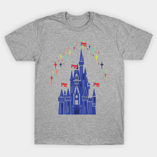 disney castle t shirt