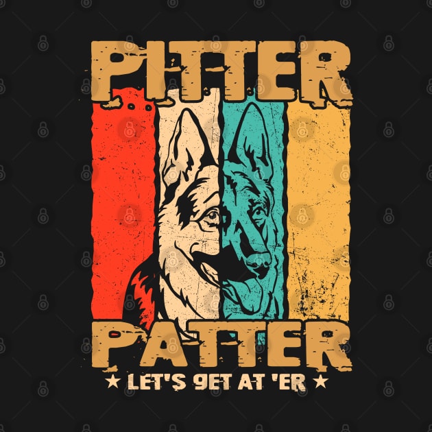 Pitter Funny Patter Let's Get At 'er Retro by lenaissac2