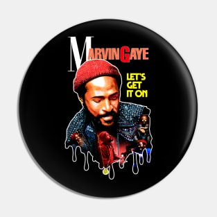 MARVIN GAYE Pin