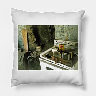 Rust Raiders And Reel To Reels Pillow