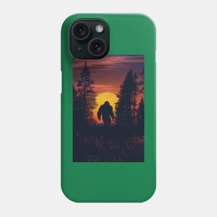 Bigfoot Silhouette 5 Phone Case