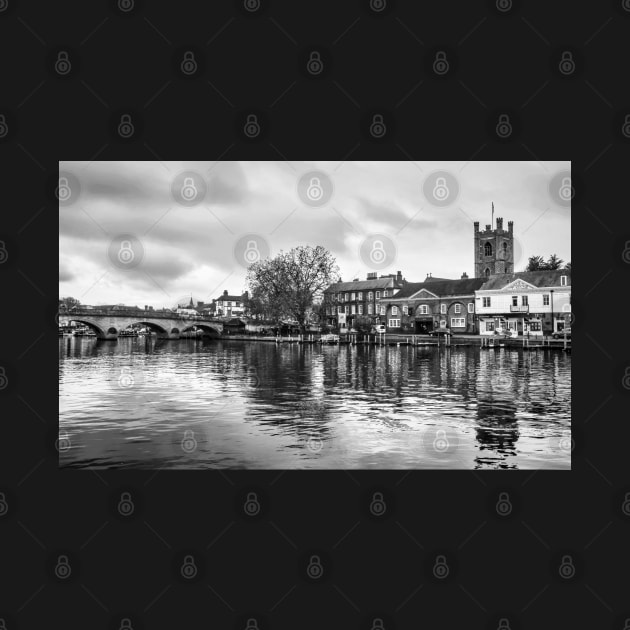 Henley on Thames in Monochrome by IanWL