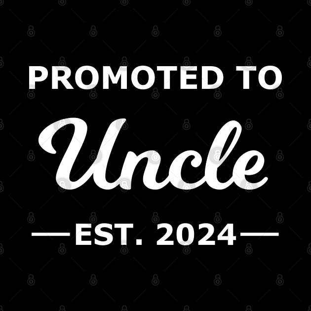 Promoted To Uncle Est. 2024 by MtWoodson