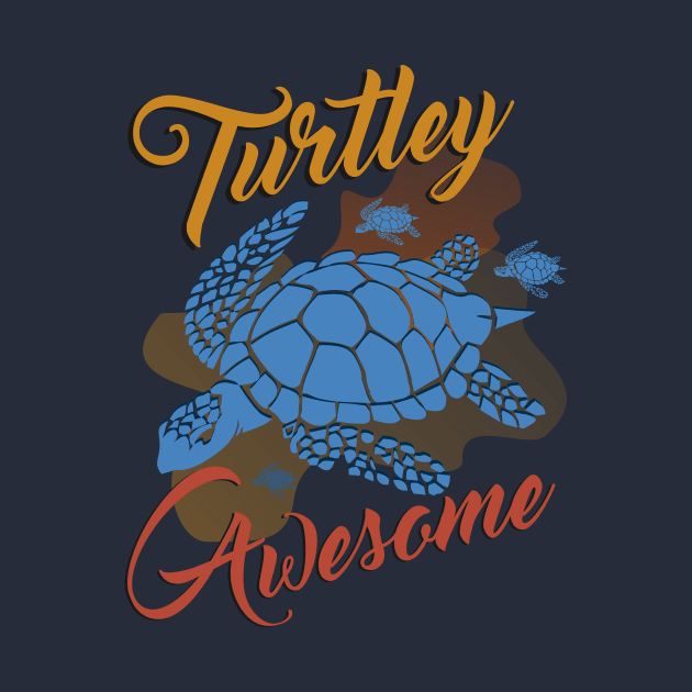 Turtley Awesome | Coral Reef by anilofex