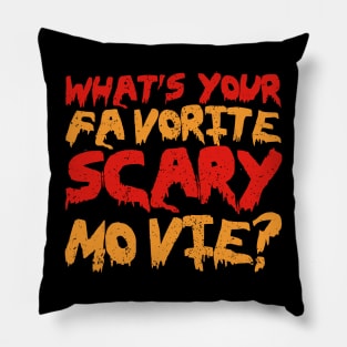 What's Your Favorite Scary Movie Pillow