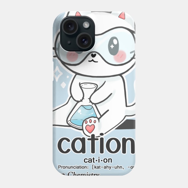 Cation cat Phone Case by linkitty