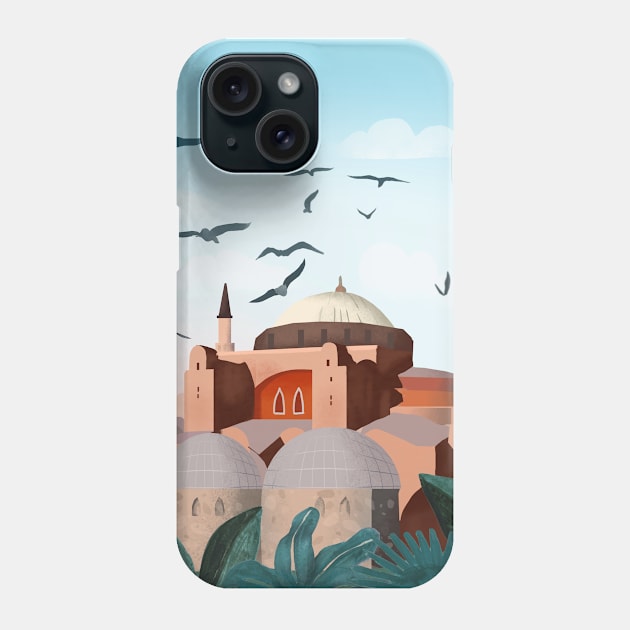 Istanbul, Turkey Phone Case by Petras