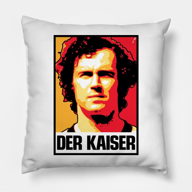 Der Kaiser - GERMANY Pillow by DAFTFISH