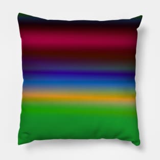 green red texture art Pillow