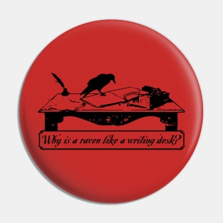 Why is a Raven like a Writing Desk? Pin