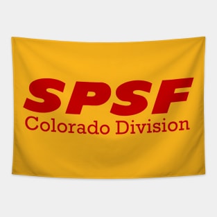 SPSF Colorado Division Red Logo Tapestry