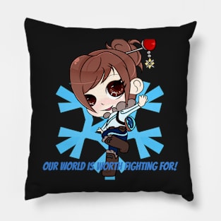 Our world is worth fighting for! Pillow