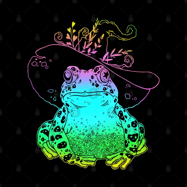 Witchy Frog by OccultOmaStore