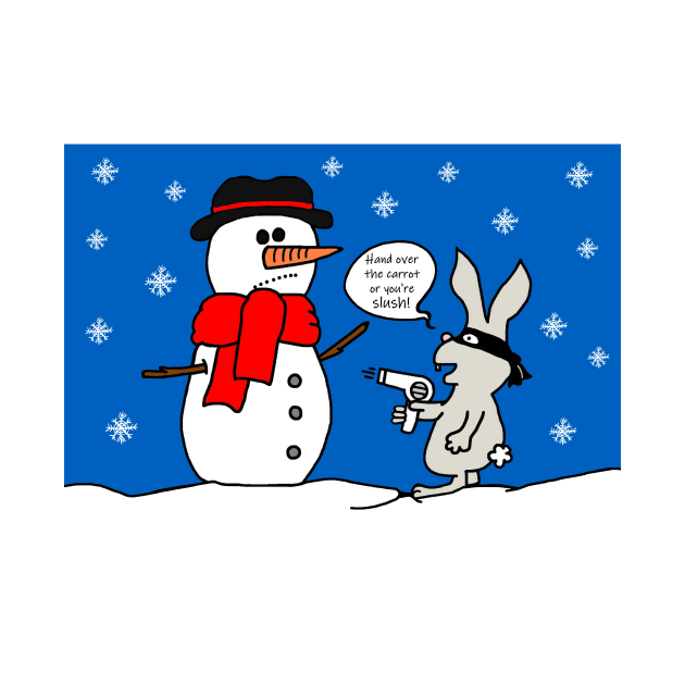 Christmas Bunny Bandit by imphavok