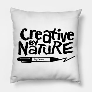 Creative by nature Pillow