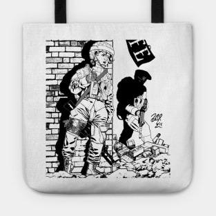 Cornered, Wounded & Bladed Tote